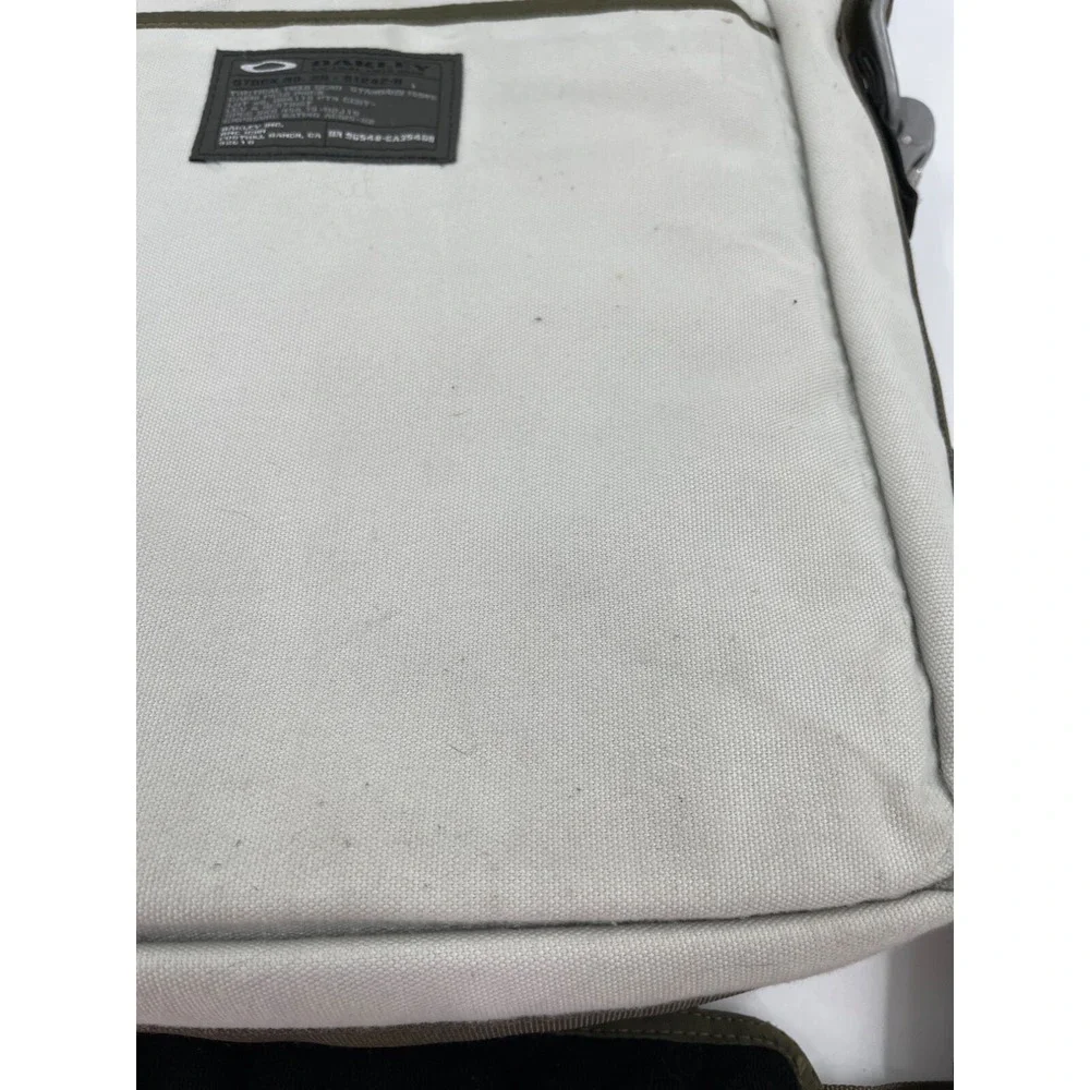 Oakley Tactical Field Gear Standard Issue Canvas Messenger Bag‎ Adjustable Strap